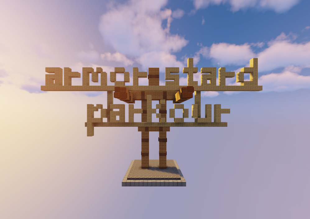 Unduh Armor Stand Parkour untuk Minecraft 1.14.4